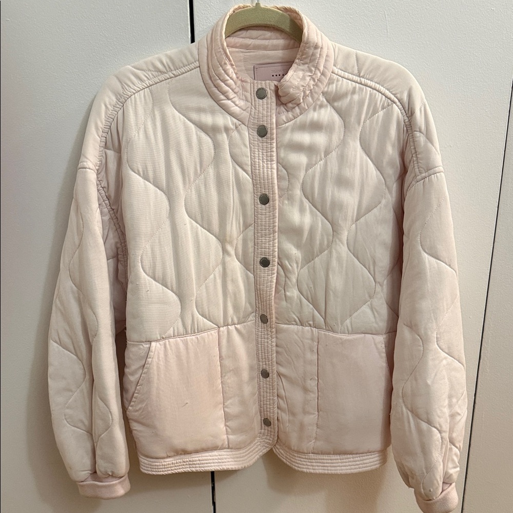 BlankNYC Pink Quilted Jacket